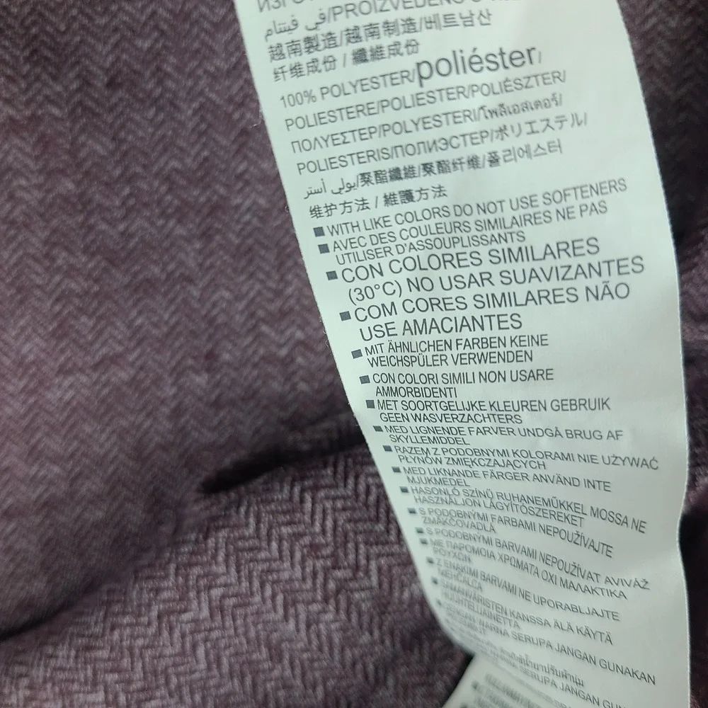 Under Armour Sweater Men Medium Purple Threadborne Loose‎ Heatgear Performance